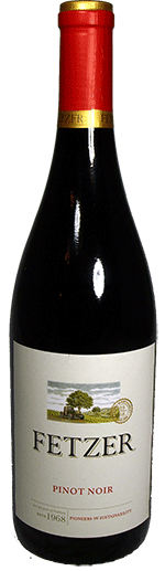 Pinot Noir Wine Bottle